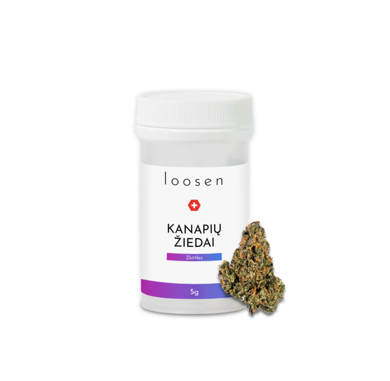 LOOSEN ZKITTLEZ kaņepes - 18%