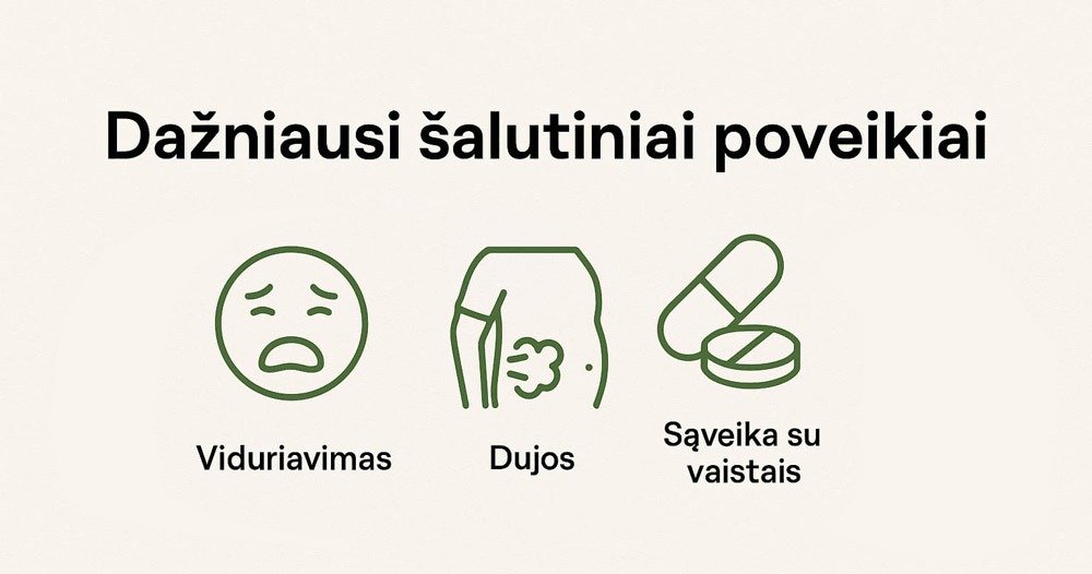 berberino salutiniai poveikiai