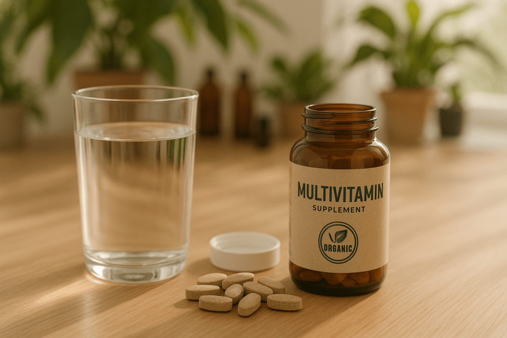 organiniai multivitaminai