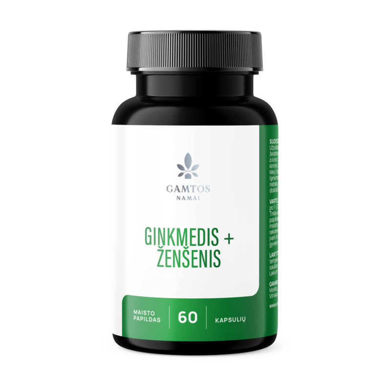 ginkmedis + ženšenis