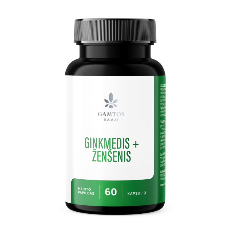 ginkmedis + ženšenis