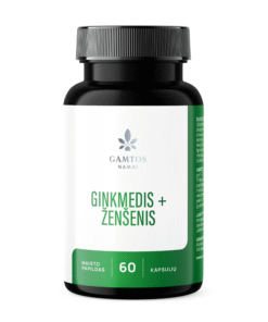 ginkmedis + ženšenis