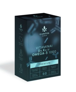 Nature's House Vitamins D3+K2+Omega 1000 PREMIUM
