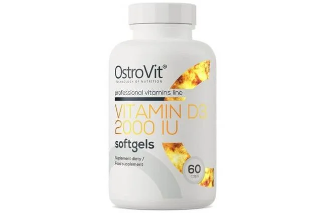 OstroVit Vitamin D3 2000 IU – 60 kapsulių OstroVit Vitamin D3 2000 IU