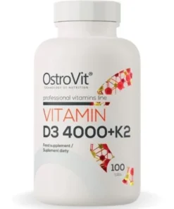 OstroVit Vitamin D3 4000 IU + K2