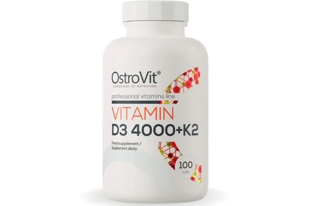 OstroVit Vitamin D3 4000 IU + K2 – 100 tablečių OstroVit Vitamin D3 4000 IU + K2