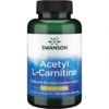 Swanson acetil-L-karnitīns 500 mg – 100 kapsulas Swanson acetil-L-karnitīns 500 mg