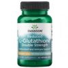 Swanson L-GLUTATIONA SAMAZINĀTS SATURS – 60 kapsulas Swanson L-GLUTATIONS AR SAMAZINĀTU SATURU