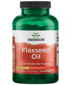 Swanson linu sēklu eļļa 1000 mg