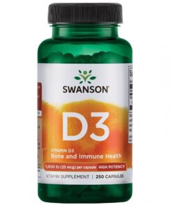 Swanson VITAMINAS D3 1000TV