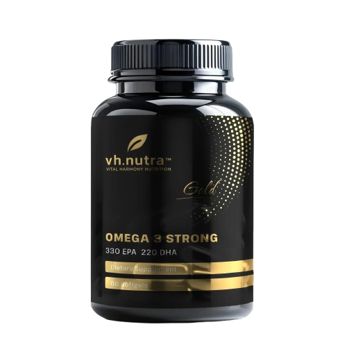 VitalHarmony Omega 3 Strong — 60 kapsulių Vital Harmony Omega 3 Strong