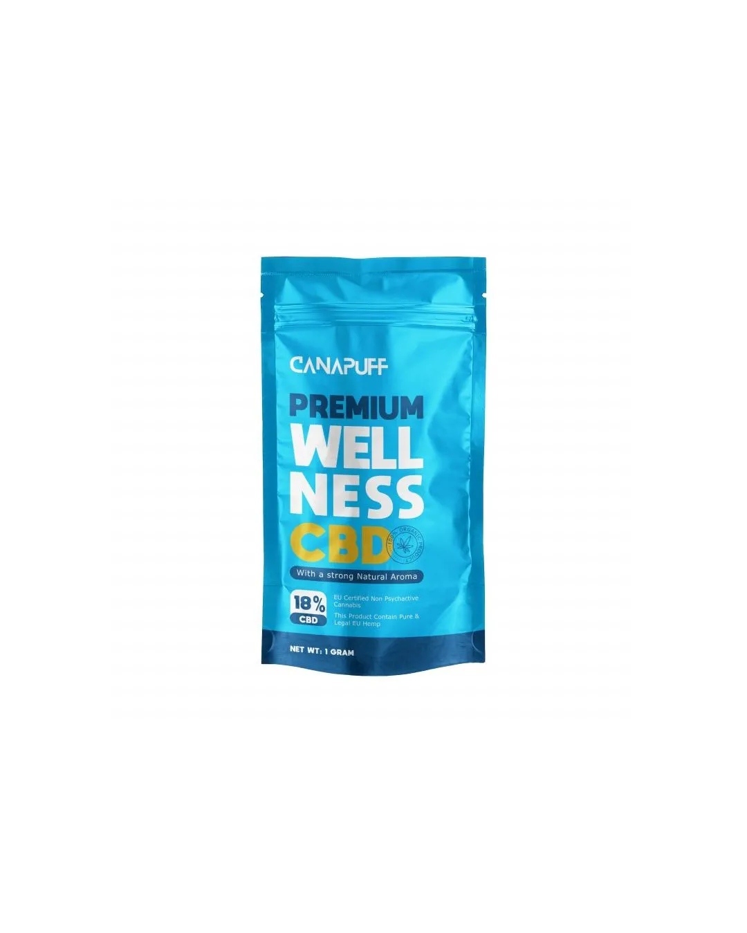 CANAPUFF WELLNESS CBD žiedai 3g – 18% CANAPUFF WELLNESS CBD žiedai