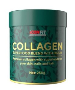 ICONFIT Collagen Superfood, vyšnių ir juodųjų serbentų, 250