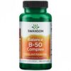 Swanson B vitaminų kompleksas – 100 kapsulių Swanson B vitaminų kompleksas – 100 kapsulių